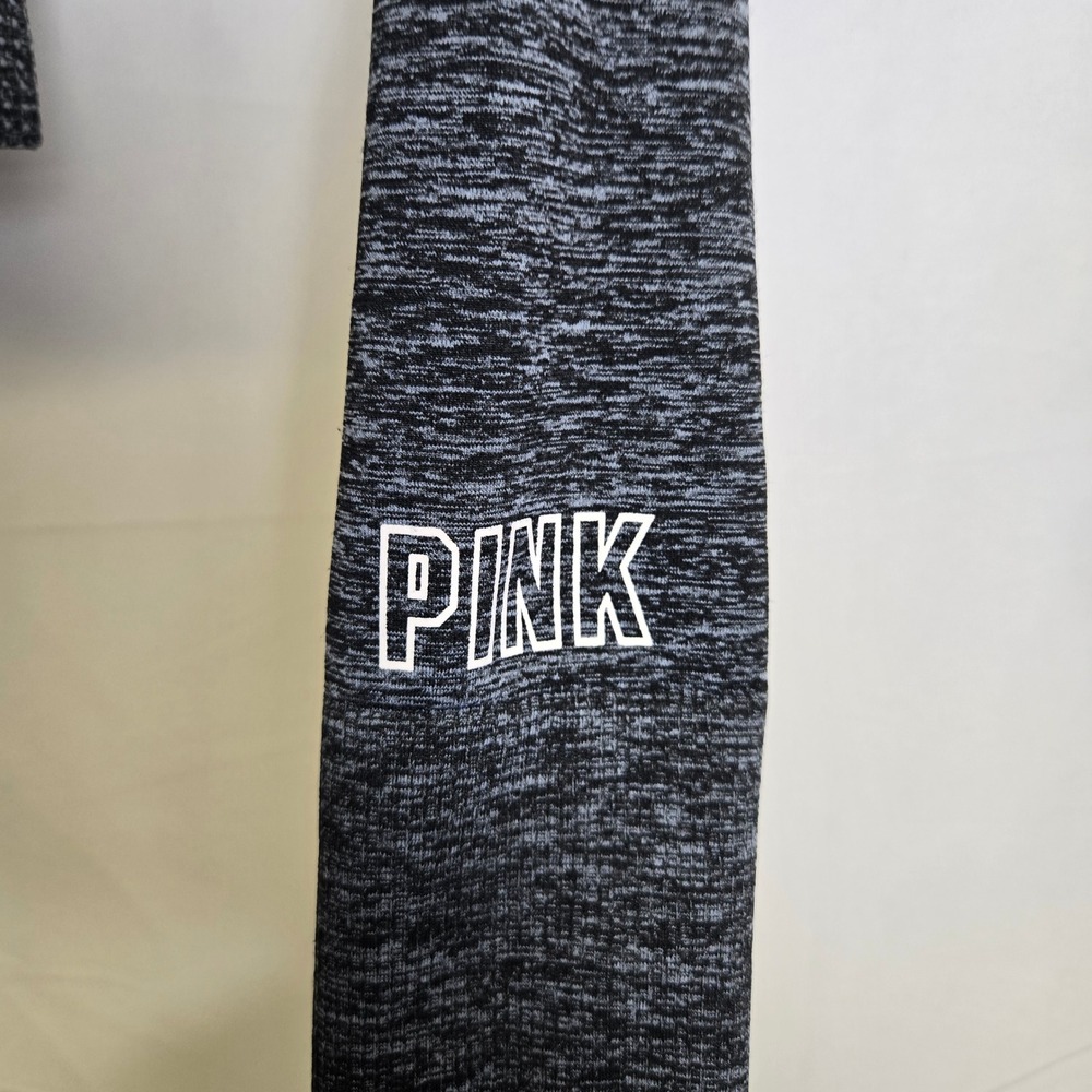 PINK Victorias Secret Seamless Long Sleeve Cropped Active Top w/ Thumb Holes, XS - Picture 4 of 8